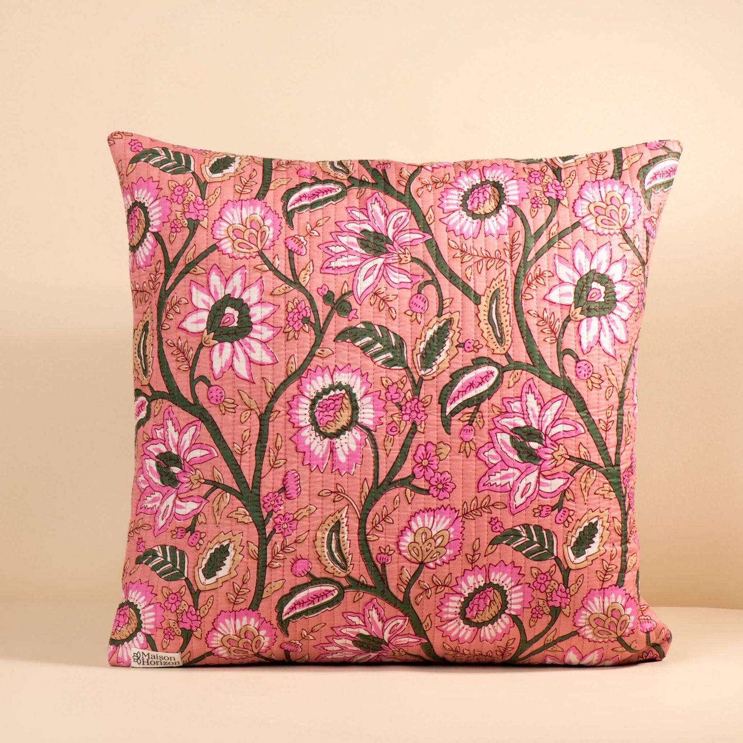 Housse de Coussin Jaipur - 45x45cm.COUSS45003.Couleur: Pastel bouquet