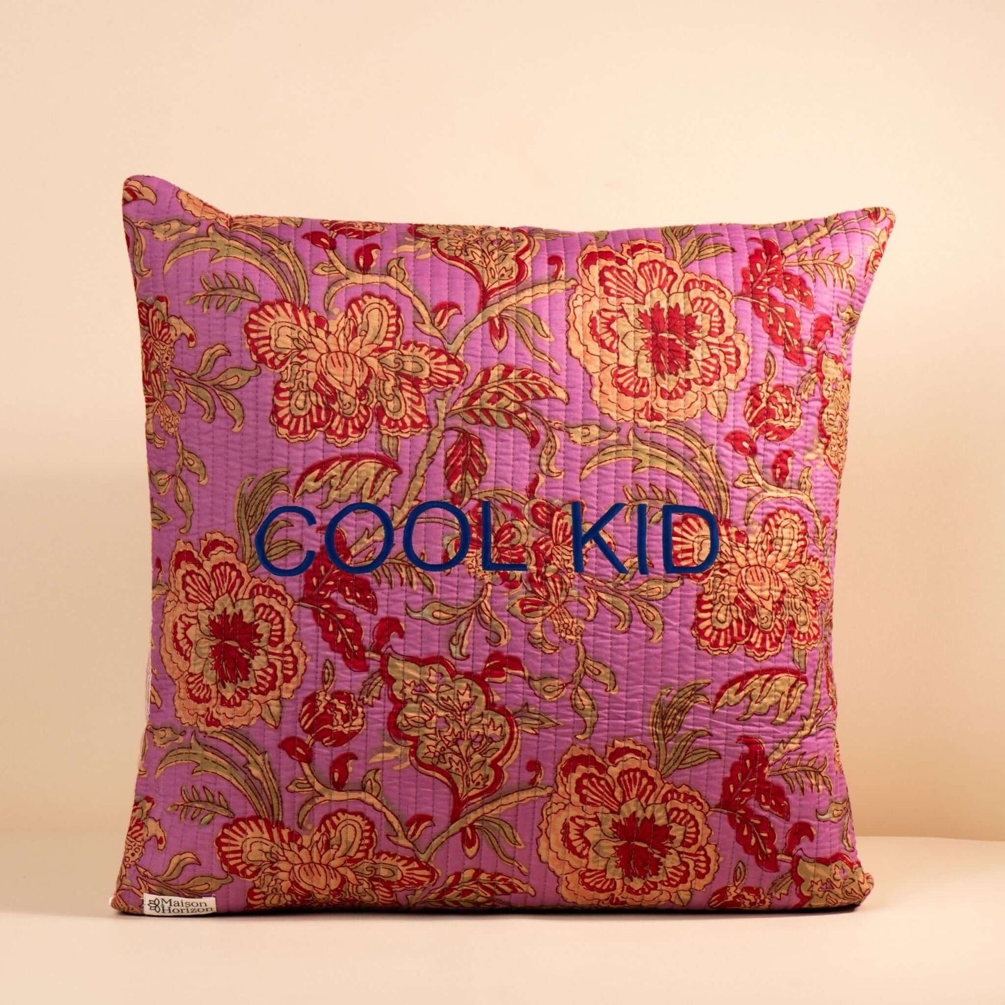 Housse de Coussin Jaipur - 45x45cm.COUSS45004.Couleur: Violet pastel