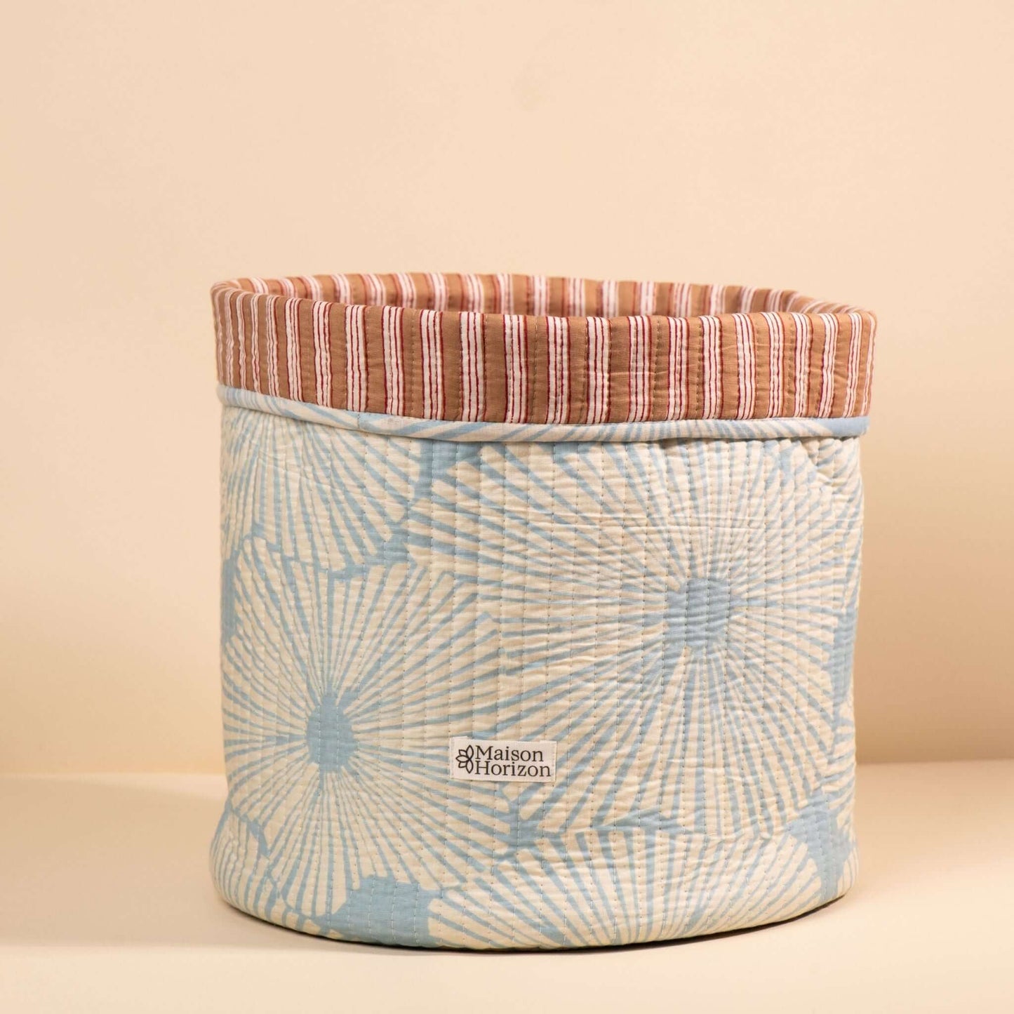 Panier de rangement décoratif Manila.PANIER002.Couleur: Vichy Cerise