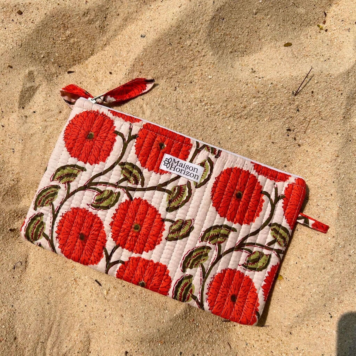 Pochettes fourre-tout Jade.POCH001.Couleur: Vichy Cerise