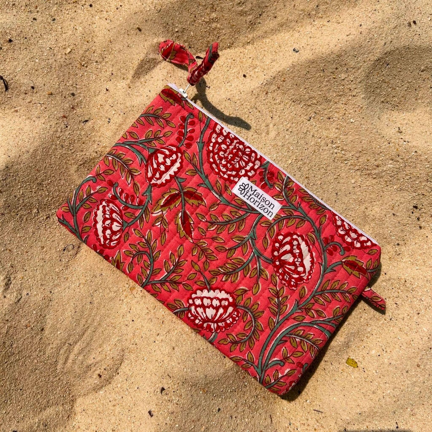 Pochettes fourre-tout Jade.POCH001.Couleur: Vichy Cerise