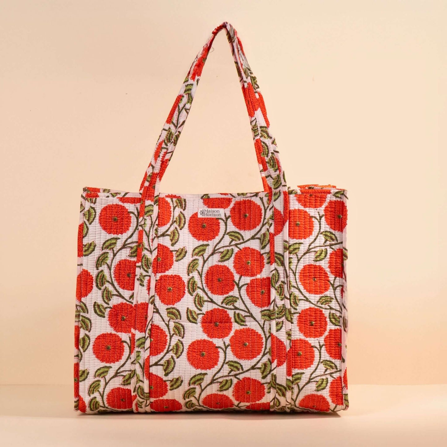 Sac Cabas réversible Deepa.TOTE058.Couleur: Jungle Ciel