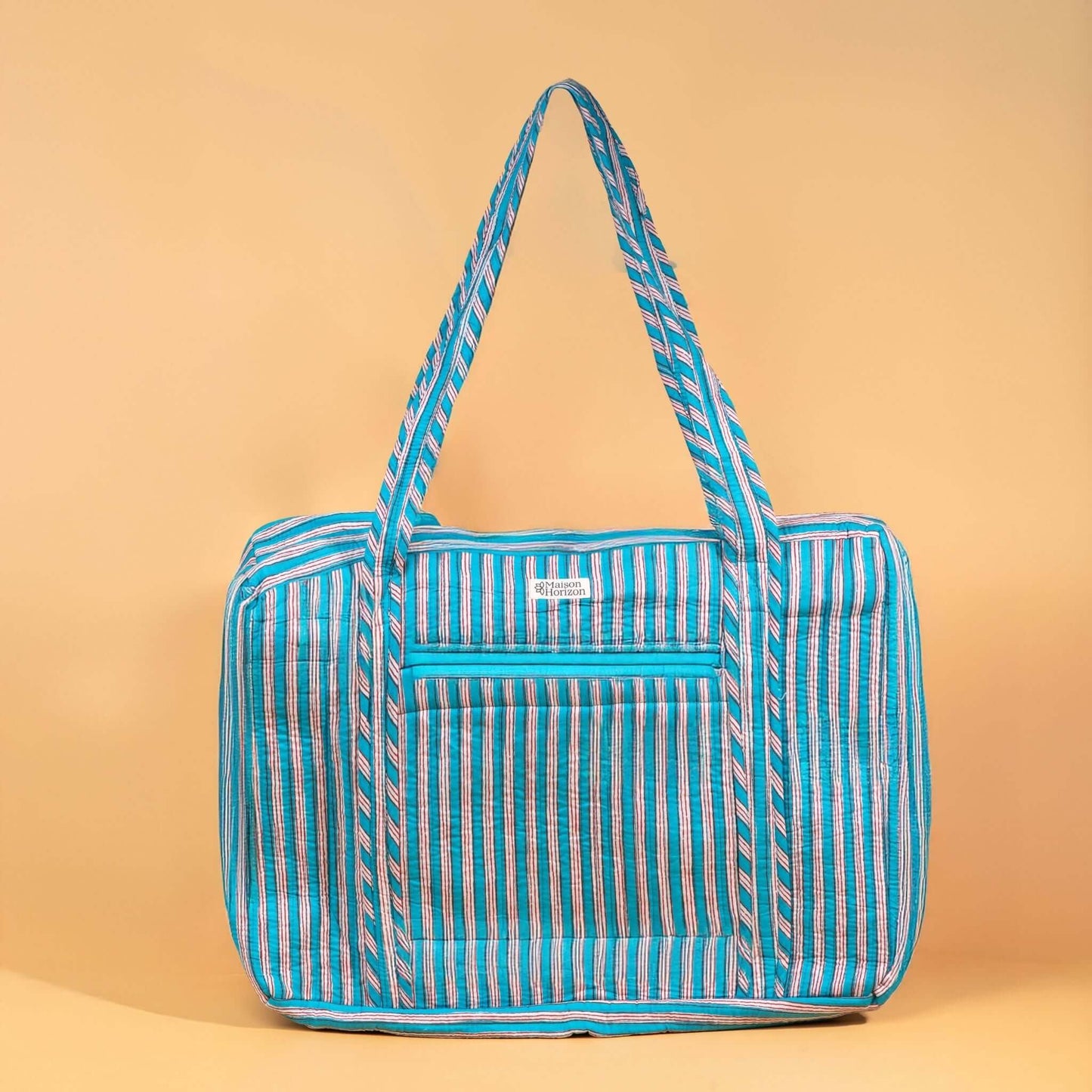 Sac Week-end ou à langer Lola.LOLAV2003.Couleur: Corail Floral