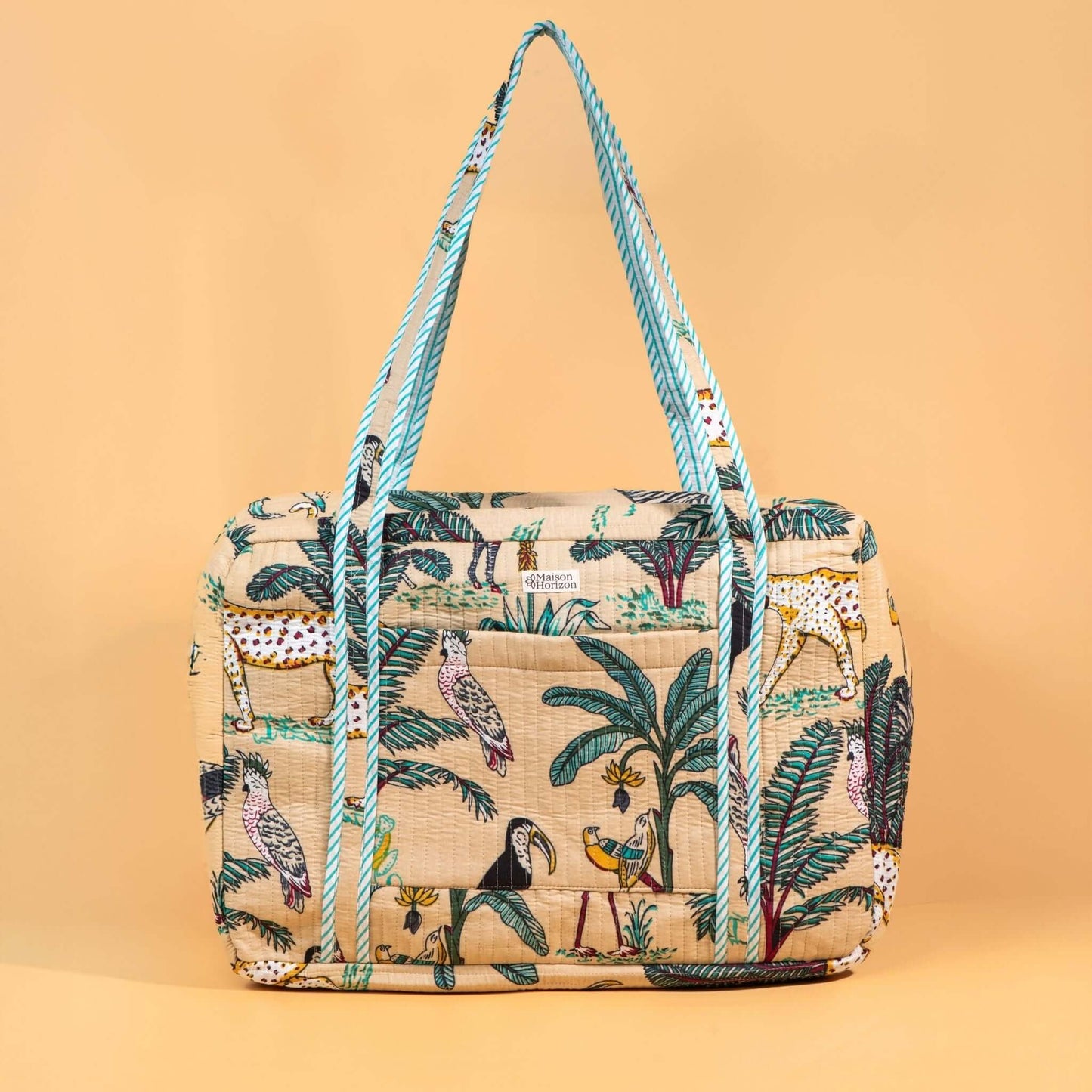 Sac Week-end ou à langer Lola.LOLA037.Couleur: Jungle Beige
