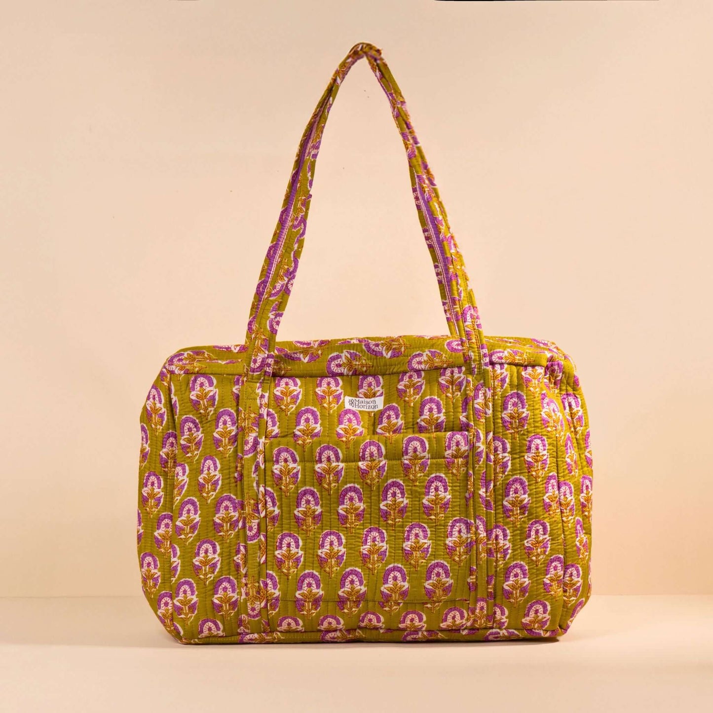 Sac Week-end ou à langer Lola.LOLAV2017.Couleur: Kaki/Violet