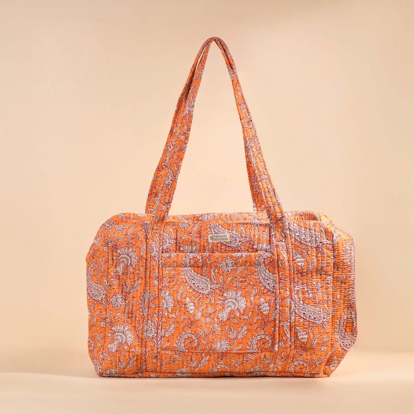Sac Week-end ou à langer Lola.LOLAV2010.Couleur: Pêche floral