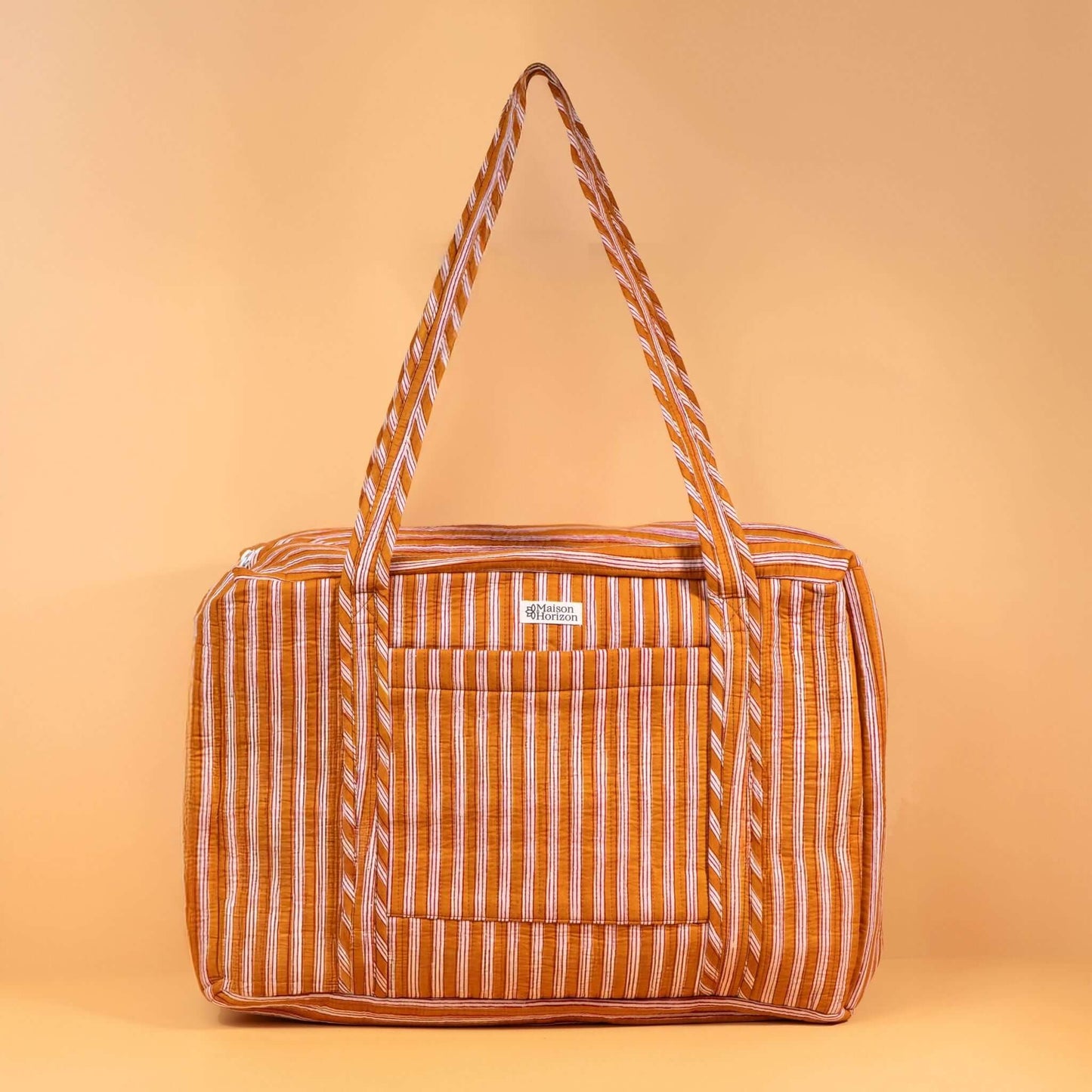 Sac Week-end ou à langer Lola.LOLA036.Couleur: Rayures Moutarde