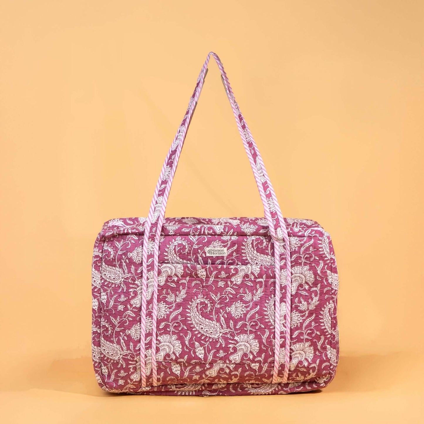 Sac Week-end ou à langer Lola.LOLA033.Couleur: Violet Floral