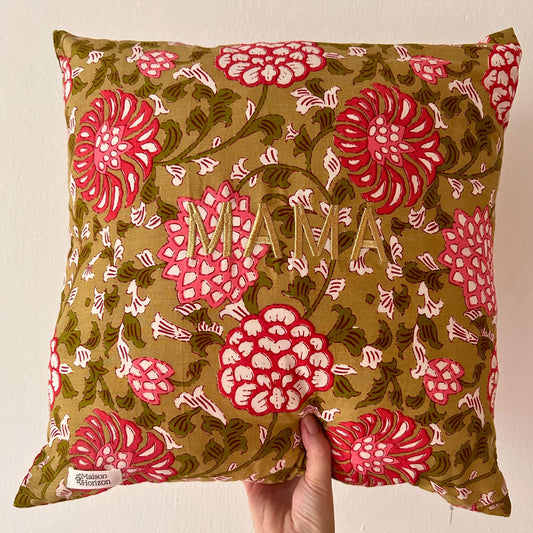 Housse de Coussin 45x45cm - Mama