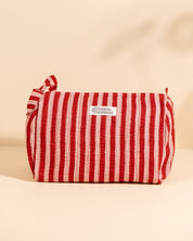 Trousse de toilette Banita Rayures Lie de Vin