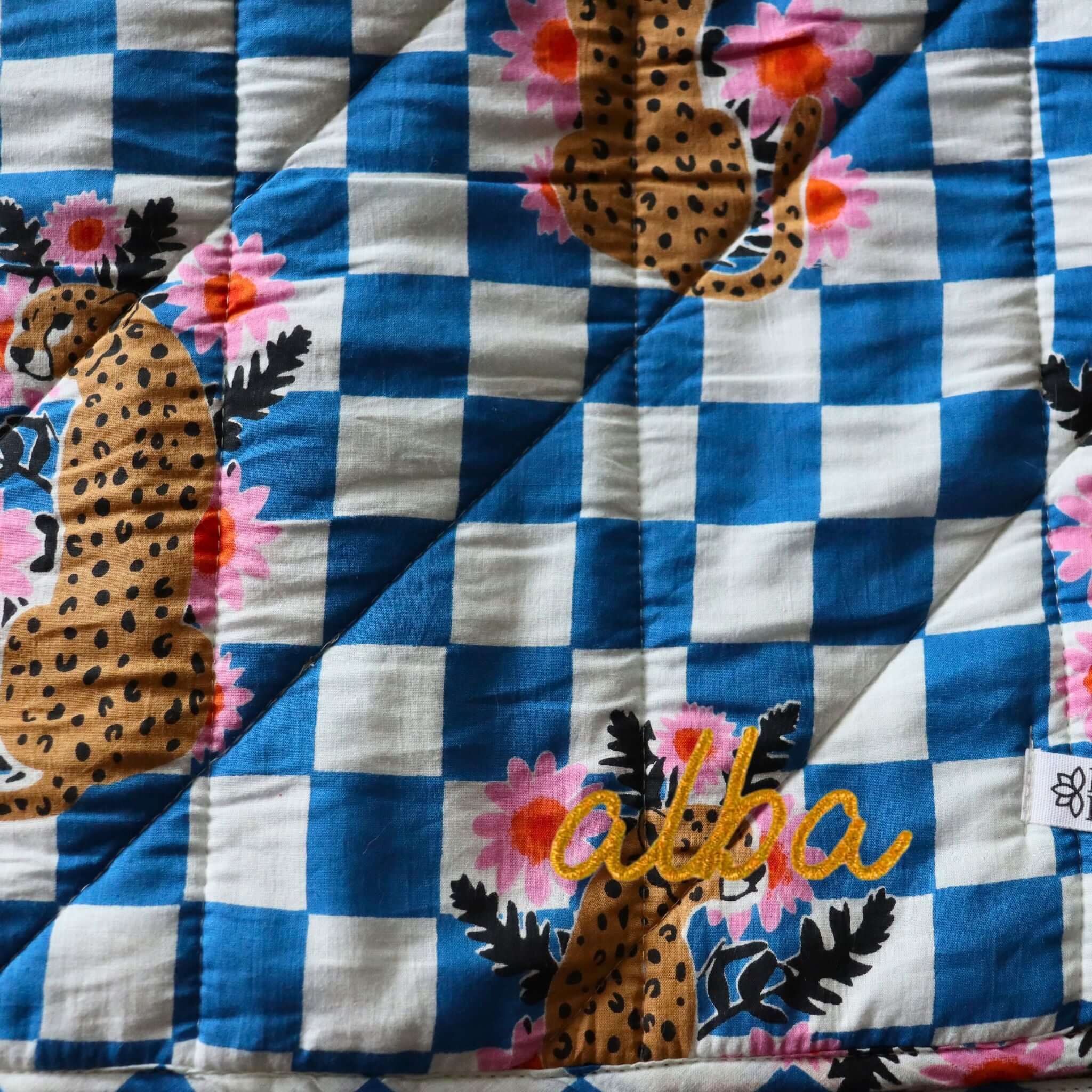 Tapis d'éveil ou tapis de sol Nur.TAPIS005.Couleur: Jungle Ciel