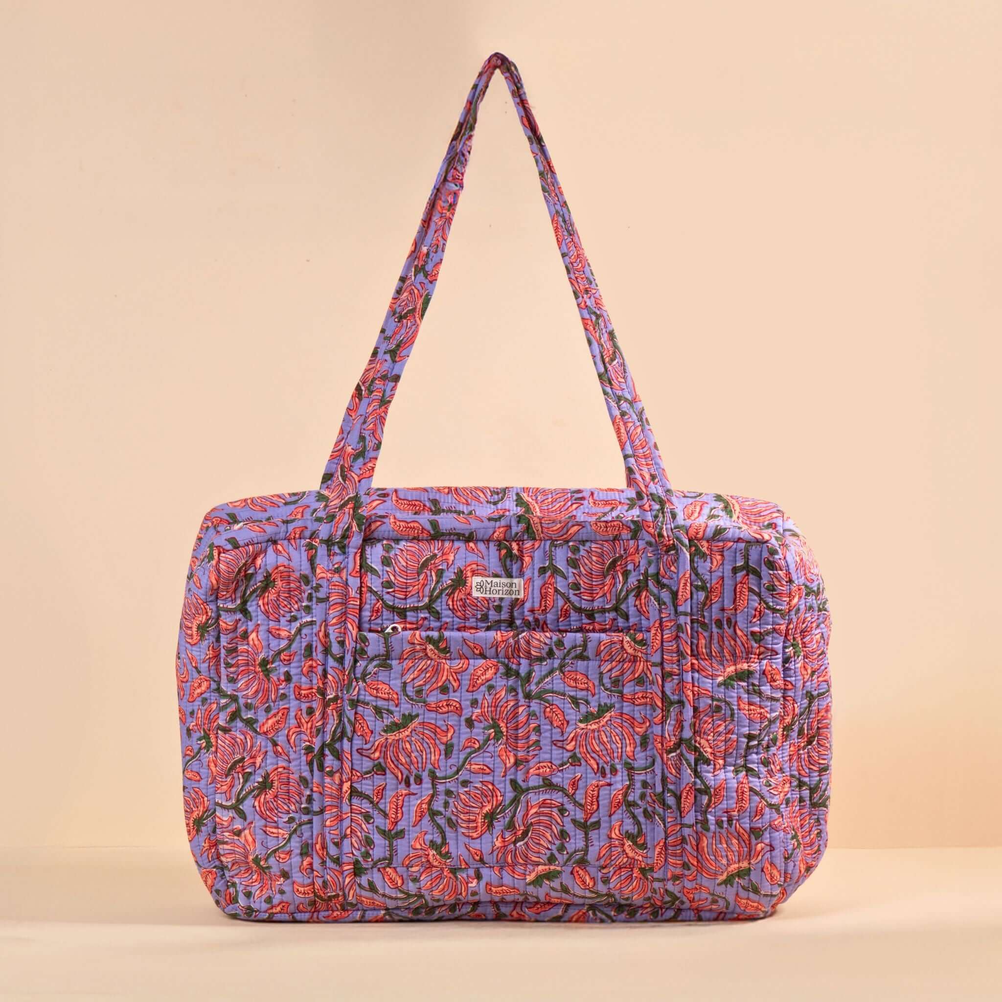 Sac Week-end ou à langer Lola.LOLAV2021.Couleur: Mauve pastel