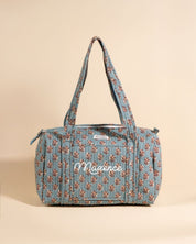 Sac à langer ou de journée Sunee Lys bleu jean