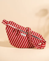 Sac Banane à Langer Kimi Rayures Lie De Vin