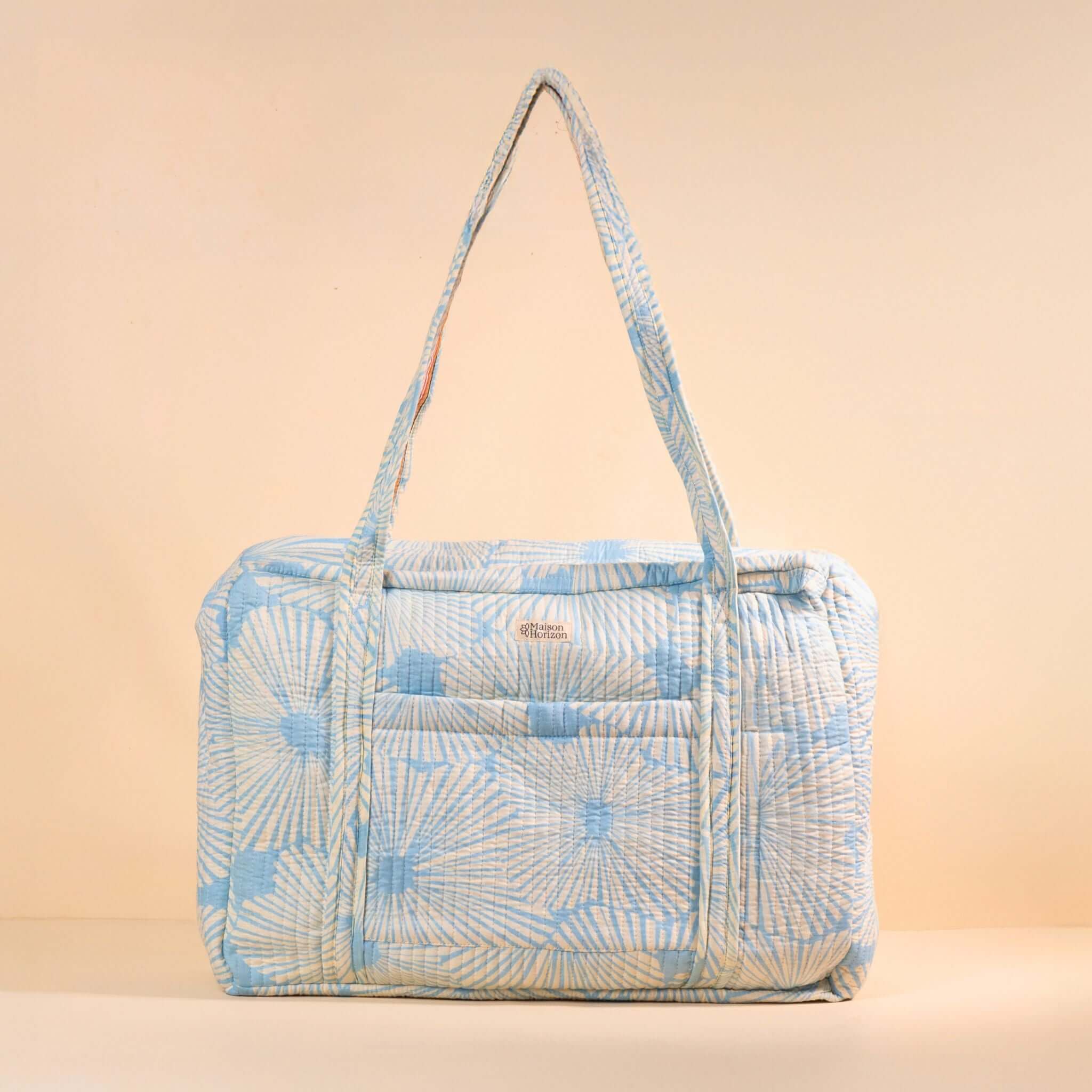 Sac Week-end ou à langer Lola.LOLAV2003.Couleur: Corail Floral