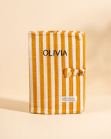 Couverture de carnet Noi Raye Mocha