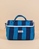 Glacière lunch box Neela Rayures Ultra Bleu