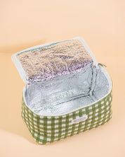 Glacière lunch box Neela Vichy Kaki