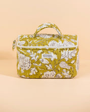 Glacière lunch box Neela Light Kaki floral