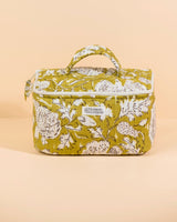Glacière lunch box Neela Light Kaki floral