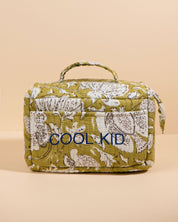 Glacière lunch box Neela Light Kaki floral