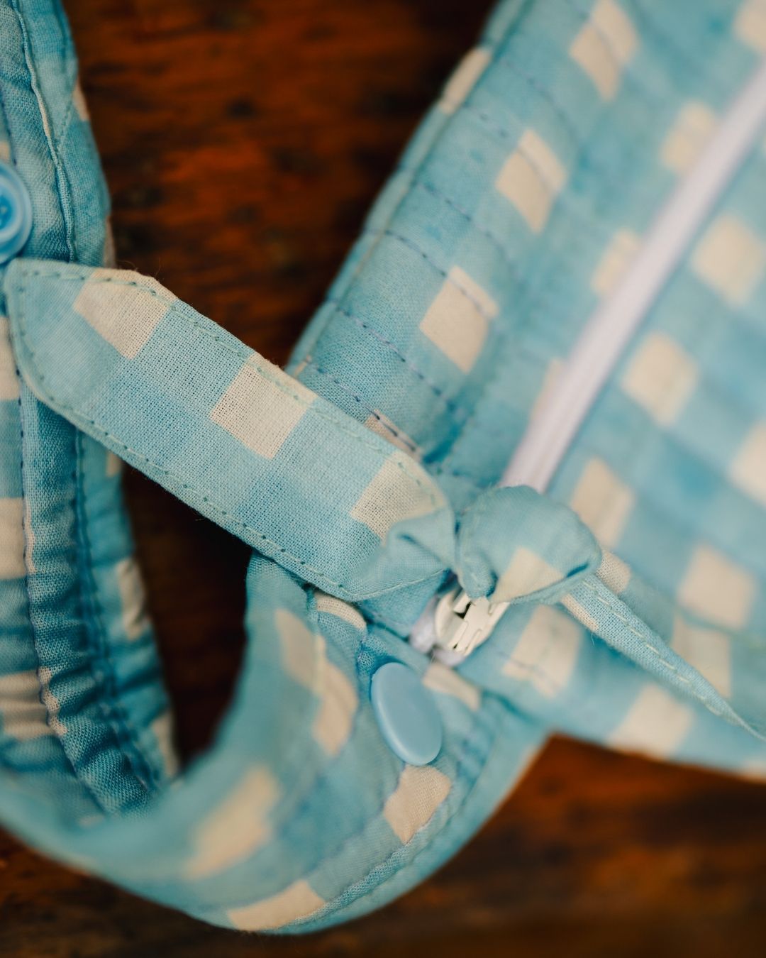 Sac Banane à Langer Kimi Vichy ciel