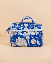 Glacière lunch box Neela Bleu Impérial floral