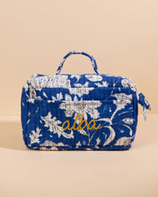 Glacière lunch box Neela Bleu Impérial floral