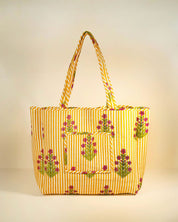 Sac Cabas réversible Deepa Gardenia