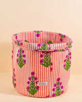 Panier de rangement Manila Gardenia Corail