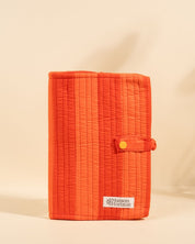 Couverture de carnet Noi Corail rayé