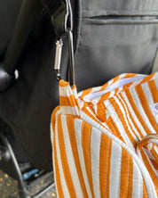 Sac à langer ou de journée Sunee Rayé Mocha