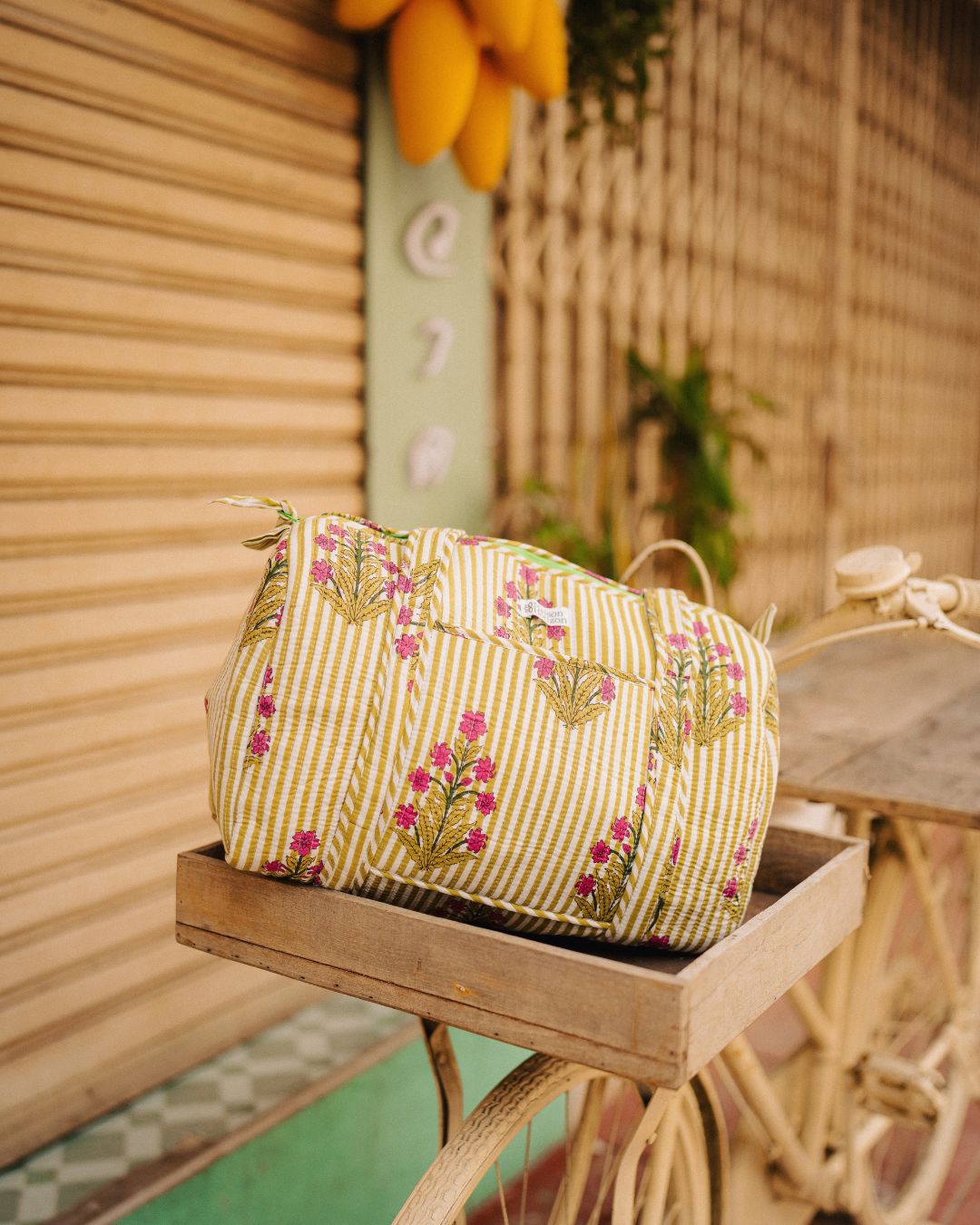 Sac à langer Sunee gardenia vert sauge
