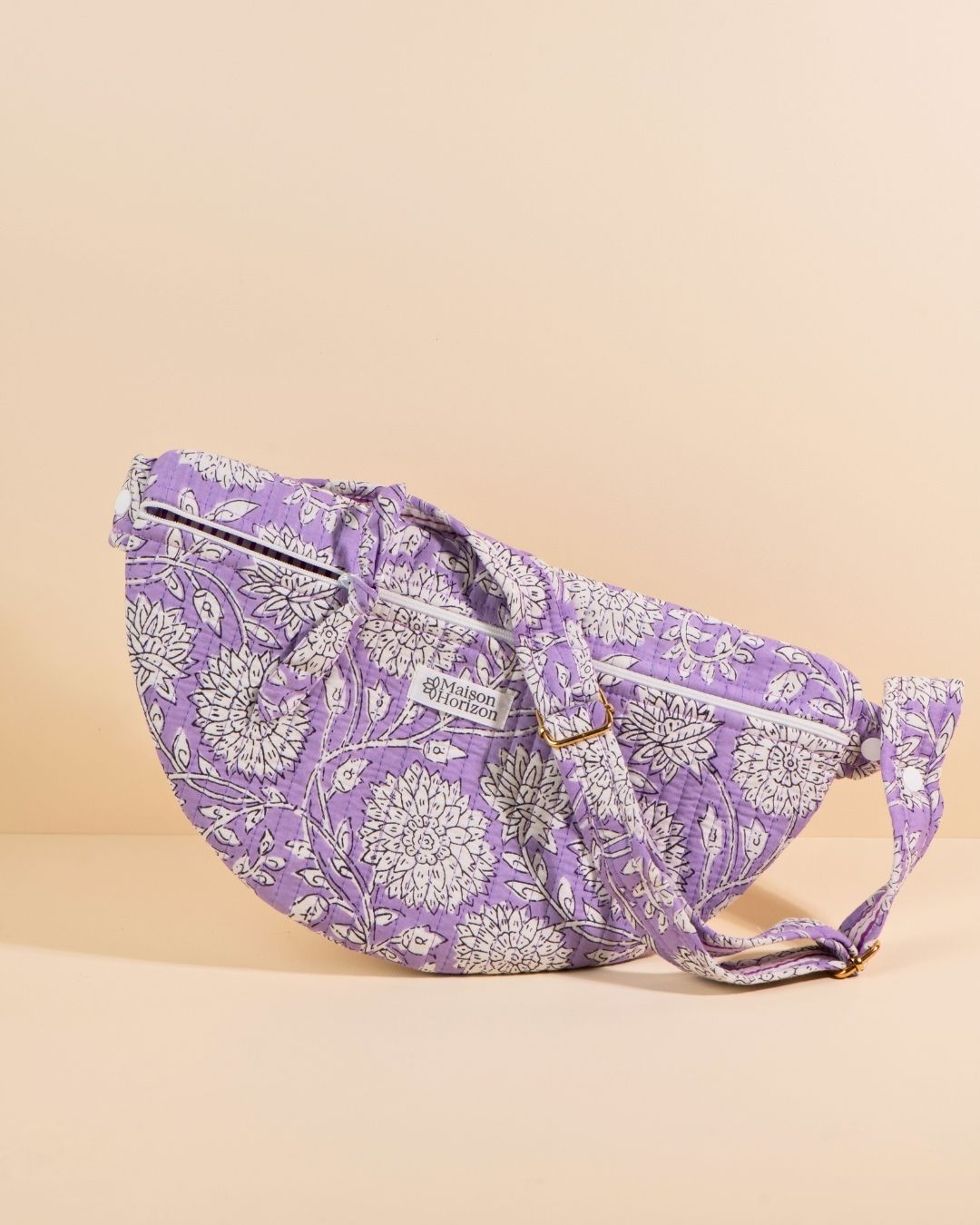 Sac Banane à Langer Kimi Floral Lilas