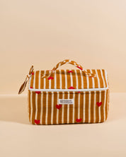 Glacière lunch box Neela Coeurs beige