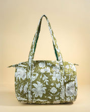 Sac à langer Sunee kaki floral