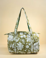 Sac à langer Sunee kaki floral