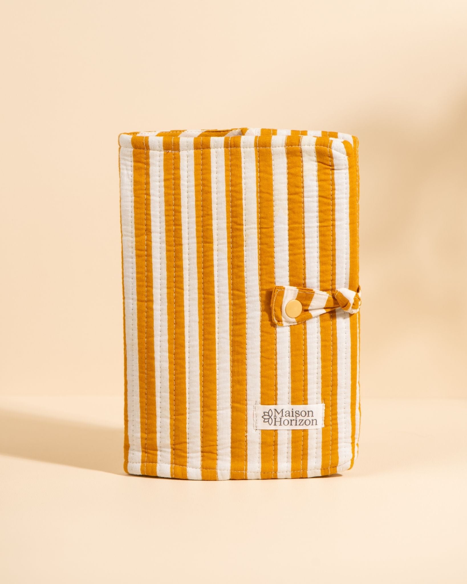 Couverture de carnet Noi Raye Mocha