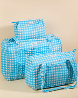 Set best-sellers Maison Horizon - Vichy bleu