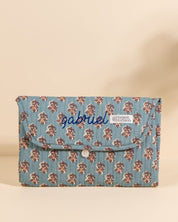 Matelas à langer de voyage Wulan Lys Bleu Jean