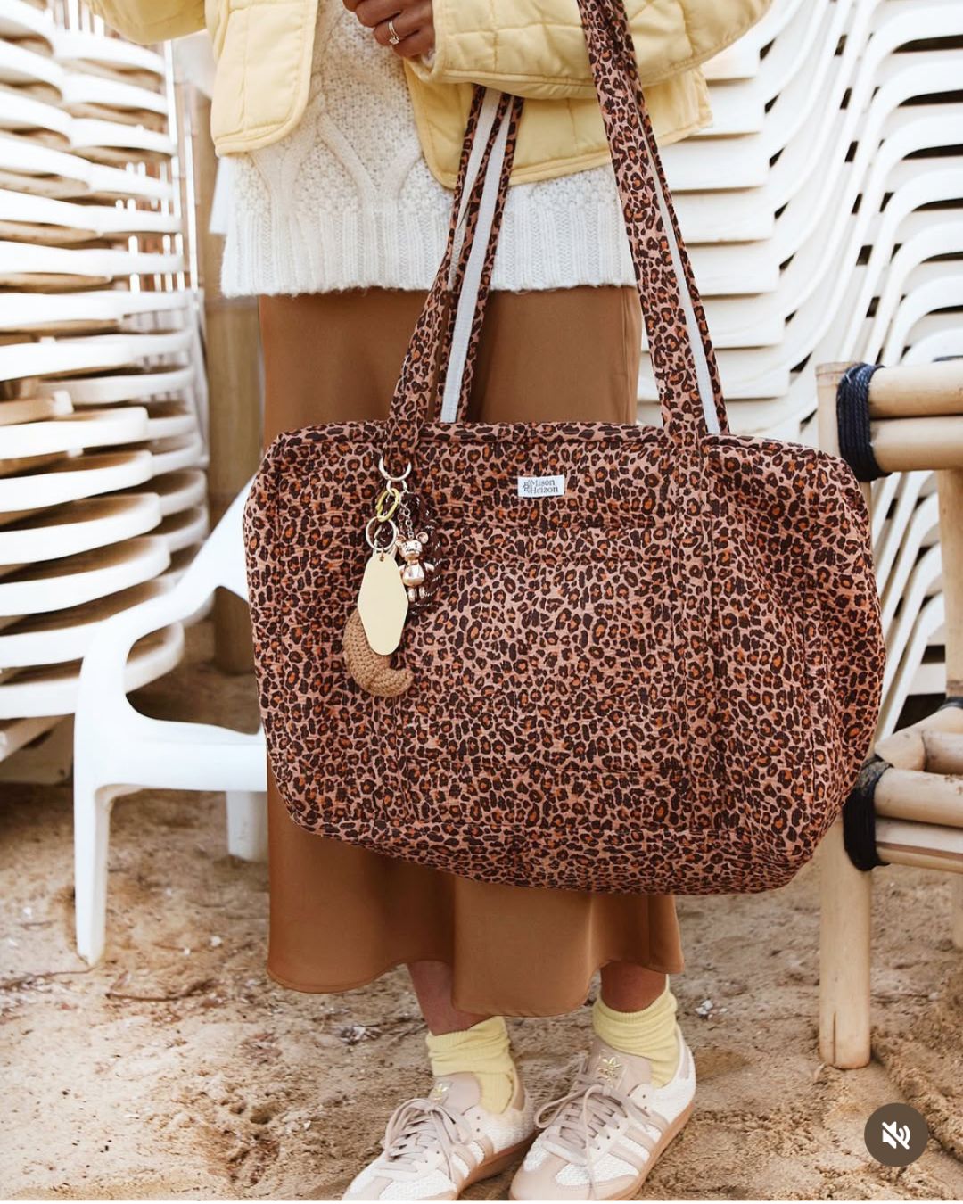 Sac Week-end ou à langer New leopard