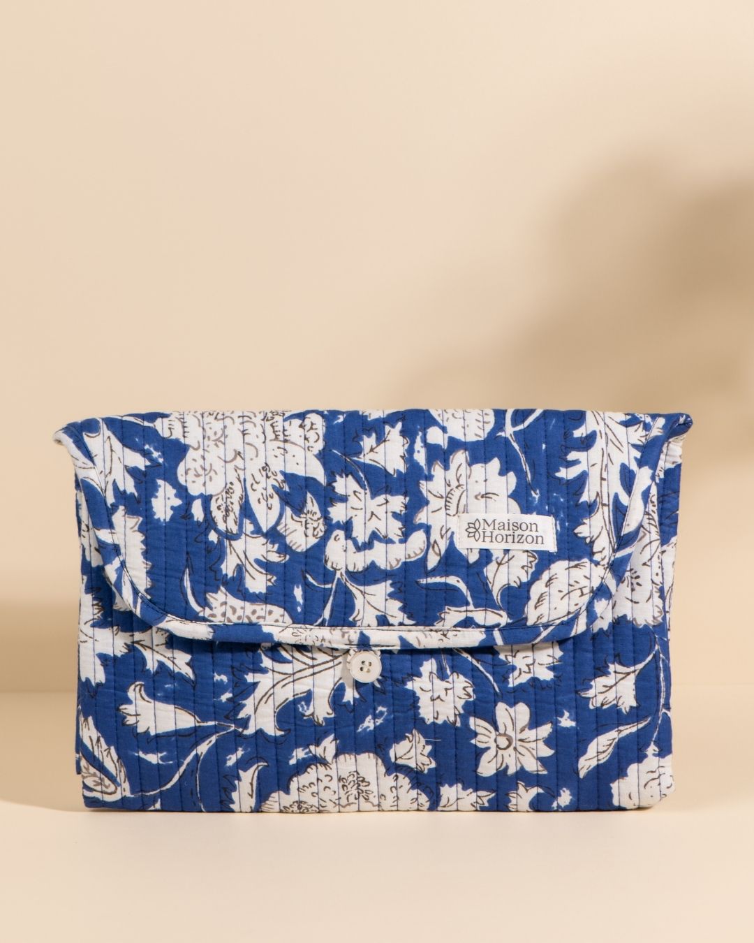 Matelas à langer de voyage Wulan Bleu Imperial Floral