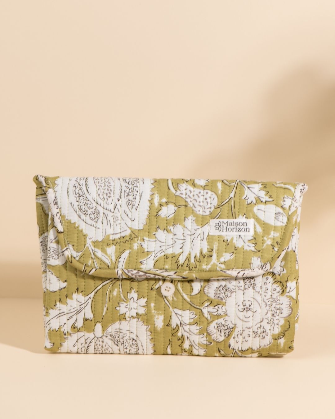 Matelas à langer de voyage Wulan Light Kaki Floral