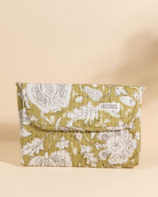 Matelas à langer de voyage Wulan Light Kaki Floral