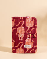 Couverture de carnet Noi Jungle Lie De Vin