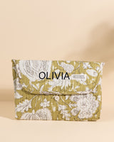 Matelas à langer de voyage Wulan Light Kaki Floral