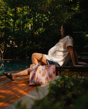 Sac Cabas réversible Deepa Papaya
