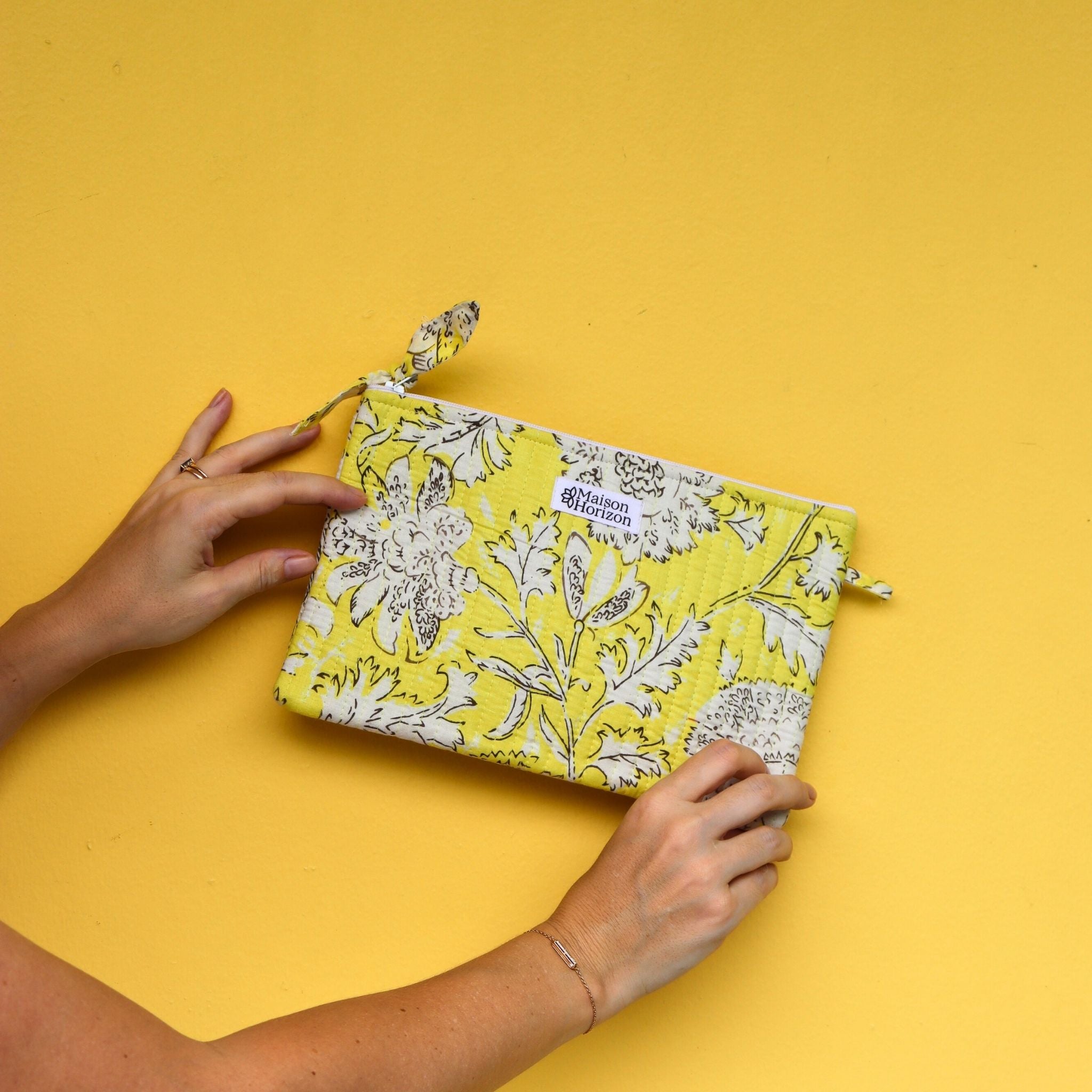 Pochettes fourre-tout Jade.POCH001.Couleur: Vichy Cerise