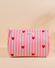 Trousse de toilette Banita Coeurs rose