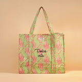 Sac Cabas réversible Deepa Jungle mint